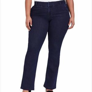 Torrid Women's Dark Blue Boot Cut Jeans
